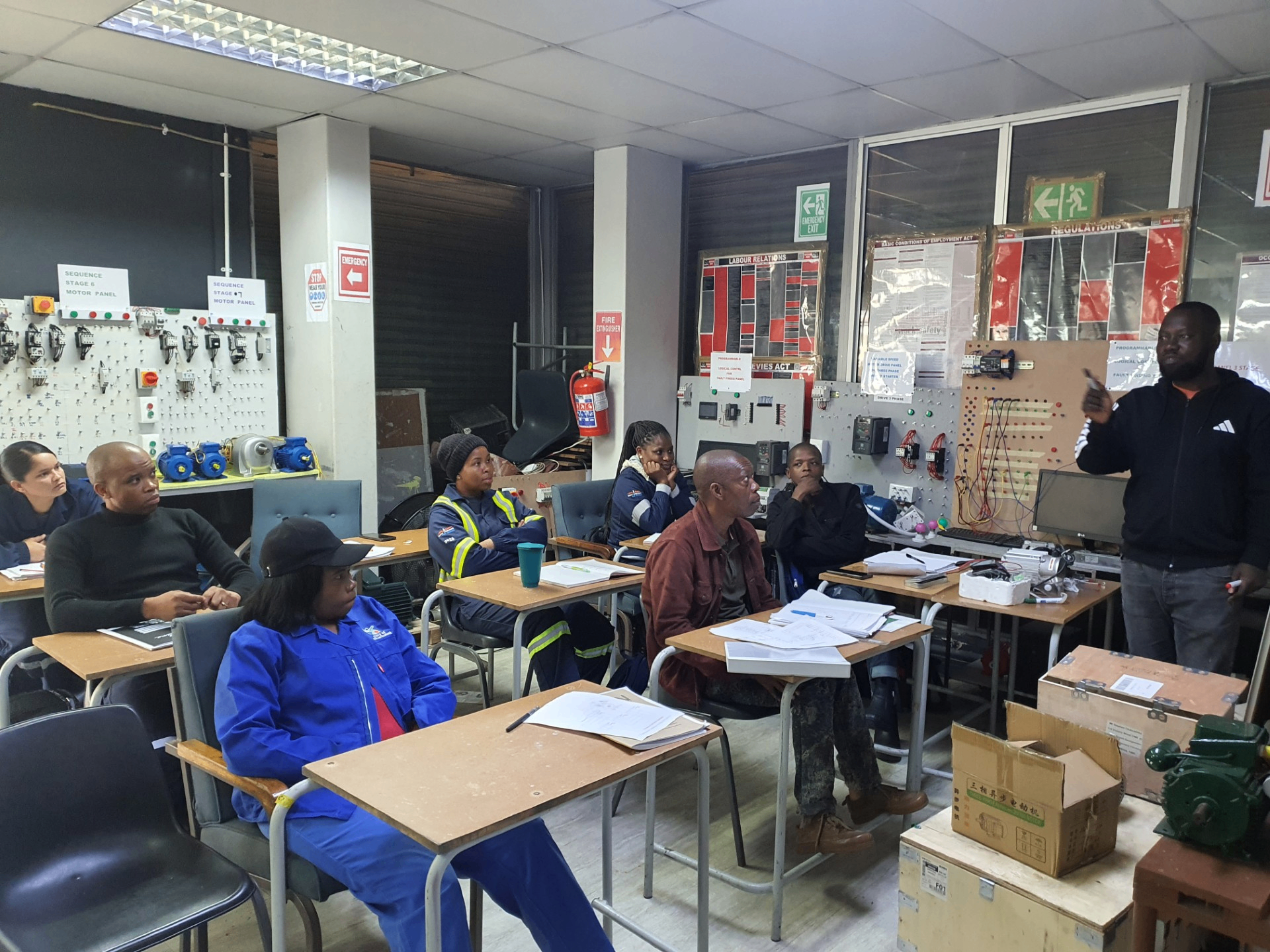 Theory class — installation rules
